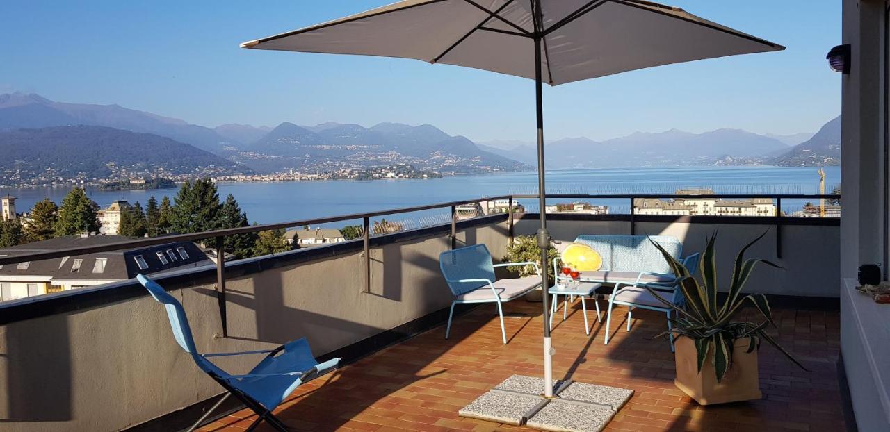 Terrace Lake View Stresa Buitenkant foto