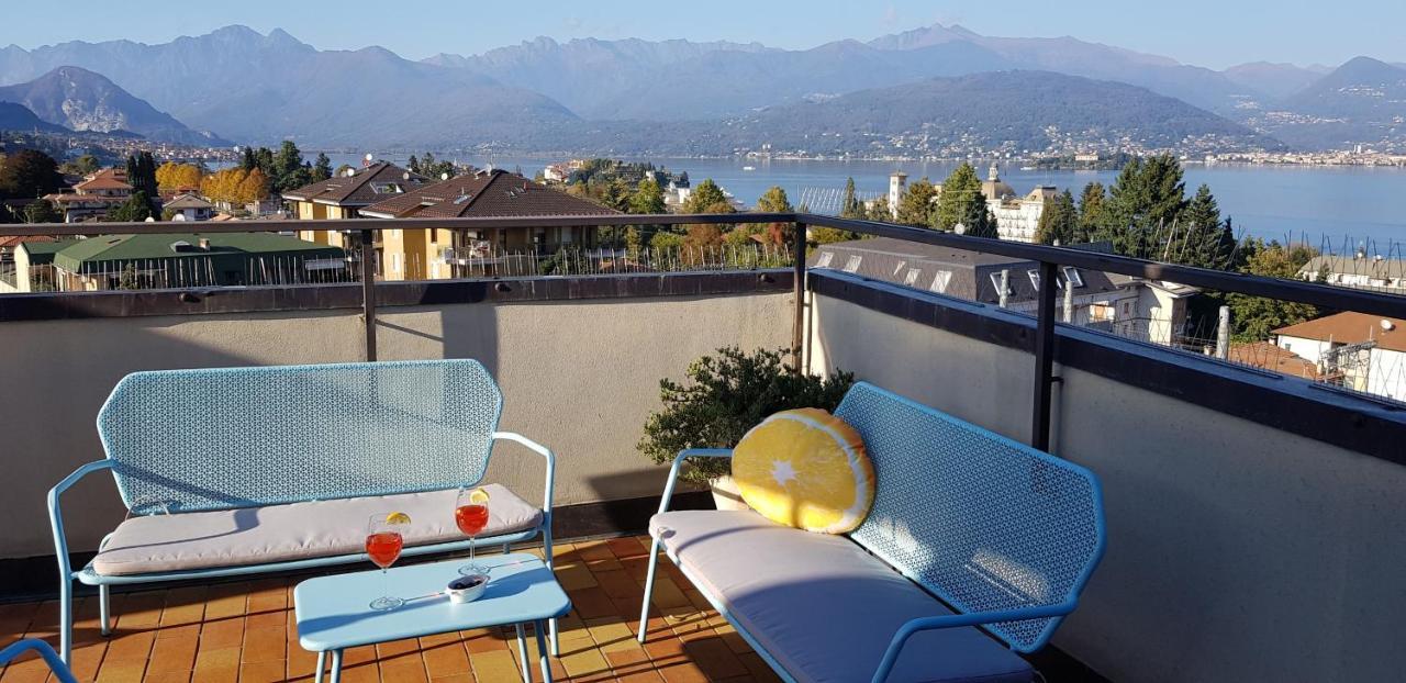 Terrace Lake View Stresa Buitenkant foto